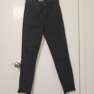 AGOLDE Sophie black ankle jeans size 26